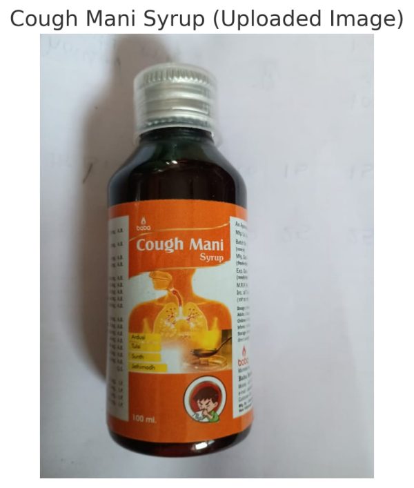 cough mani syrup