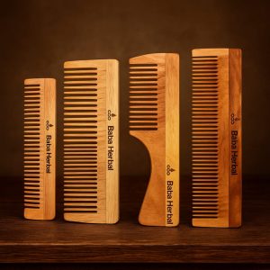 Neem wood comb